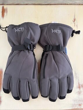MCTi Waterproof Windproof Fan-Tex Mens Ski Snow Gloves 3M Thinsulate Non-Slip XL